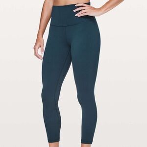 Lululemon Align Leggings 25” (Nocturnal Teal)